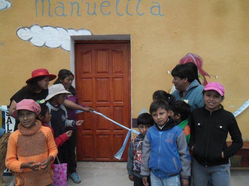 Nueva sala infantil en Abra Pampa