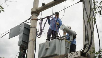 Cortes programados de luz en distintas zonas