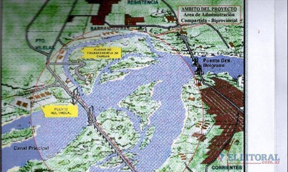 Segundo puente: pedirn a CFK que se respete el proyecto acordado entre Corrientes y Chaco