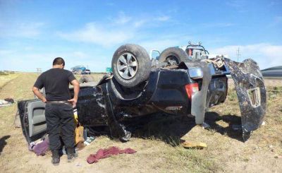 Una mujer muri� en un vuelco en la ruta 151