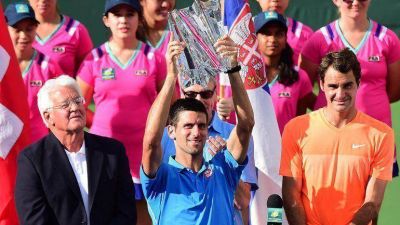 Djokovic superó a Federer y se coronó campeón en Indian Wells