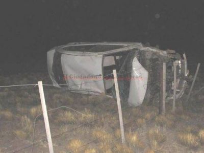 Las Heras: Espectacular vuelco dej� 4 lesionados, incluyendo dos menores