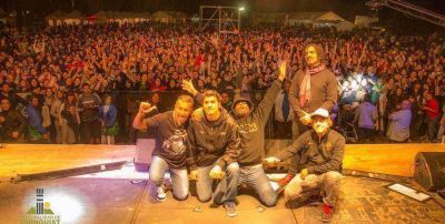 Kapanga cerr� la Fiesta Provincial de la Vendimia con un show a puro ritmo