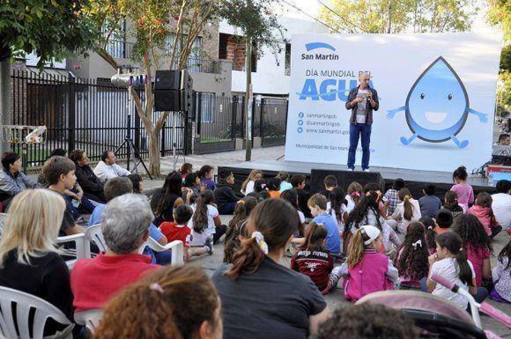 San Martn: Da Mundial del Agua con una jornada para la concientizacin