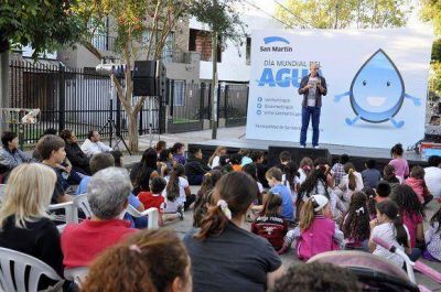 San Mart�n: D�a Mundial del Agua con una jornada para la concientizaci�n