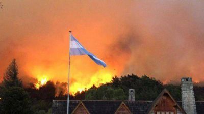 M�s incendios: ahora, en Esquel y Los Alerces