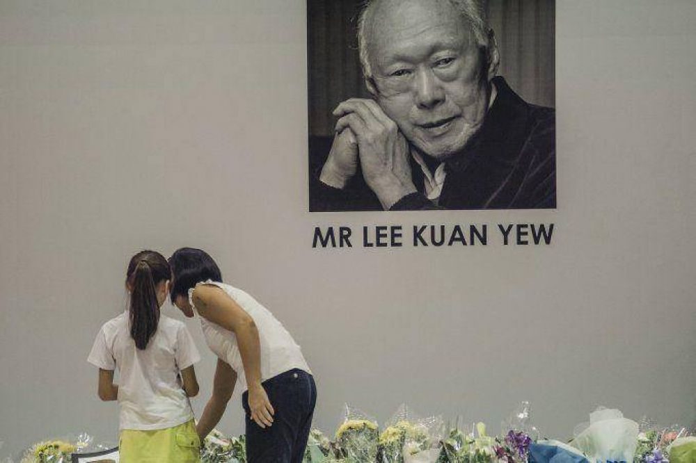 Muri� a los 91 a�os el fundador de Singapur