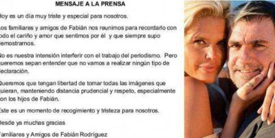 Se cumple un a�o de la muerte de Fabi�n Rodr�guez: Nazarena en Miami y el mensaje familiar