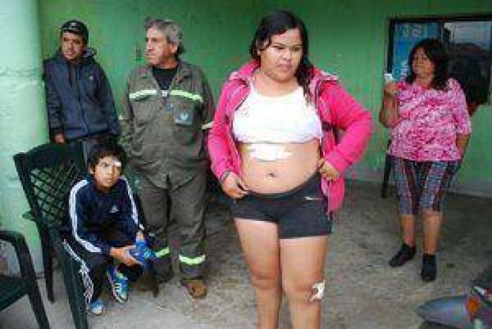 Un ni�o herido tras un violento procedimiento policial en el sur