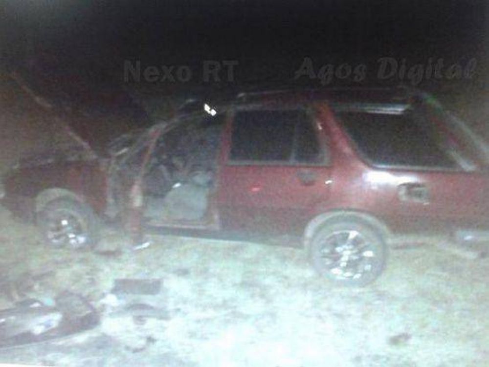Violento vuelco en Ruta Nacional N�40