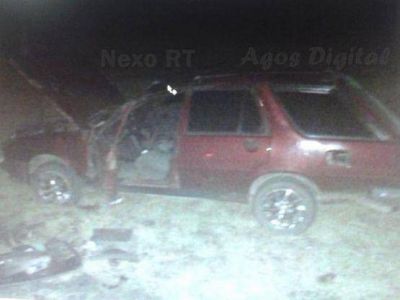 Violento vuelco en Ruta Nacional N�40