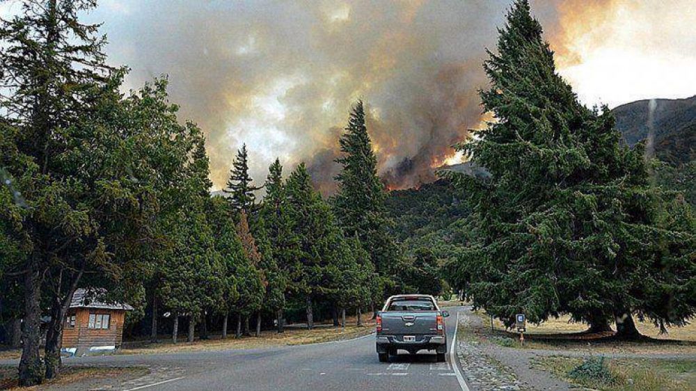 Incendios en Chubut: enviarn apoyo de La Pampa, Mendoza y Buenos Aires