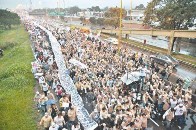 Una multitud reclamó en Jujuy por la complicidad de Blaquier