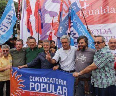Pol�ticos marcharon por 