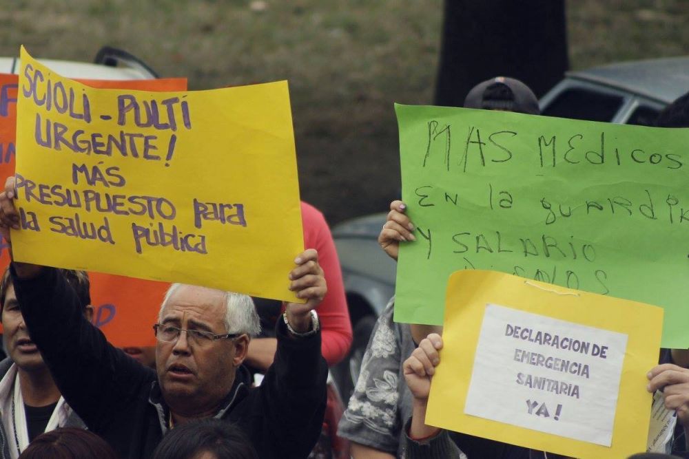 Nuevo abrazo solidario al Hospital Interzonal