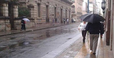Anuncian lluvias y tormentas hasta el pr�ximo jueves en el NOA