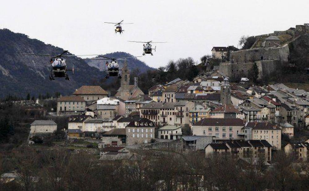 Las autoridades francesas descartan poder recuperar hoy cuerpos de las v�ctimas