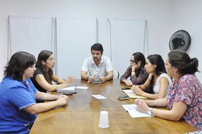 Esta semana, reuniones con estudiantes