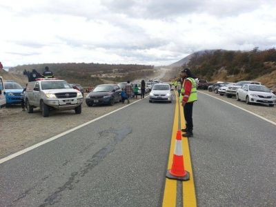 Exitoso operativo de seguridad y prevenci�n en la Vuelta a la Tierra del Fuego