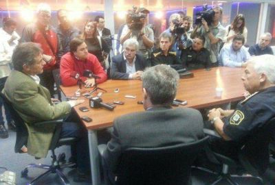 Matzkin lleg� a Mar del Plata y prometi� �redoblar los esfuerzos ante una escalada de violencia sin precedentes�