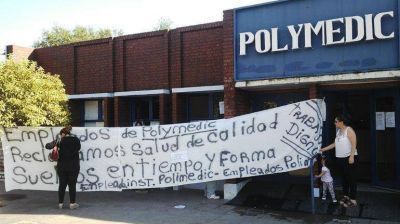 Los trabajadores de Polymedic entregaron un petitorio en el Ministerio de Salud