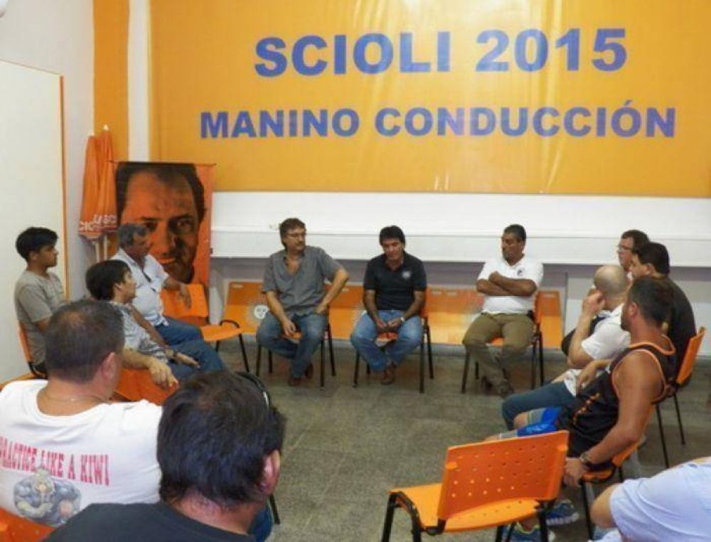El Ministro de Salud Alejandro Collia visita la Mesa Sindical cegetista