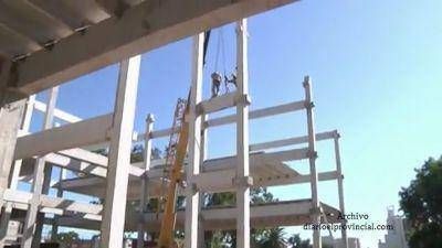 Contin�a en desarrollo la obra del nuevo edificio del HCD de la Capital