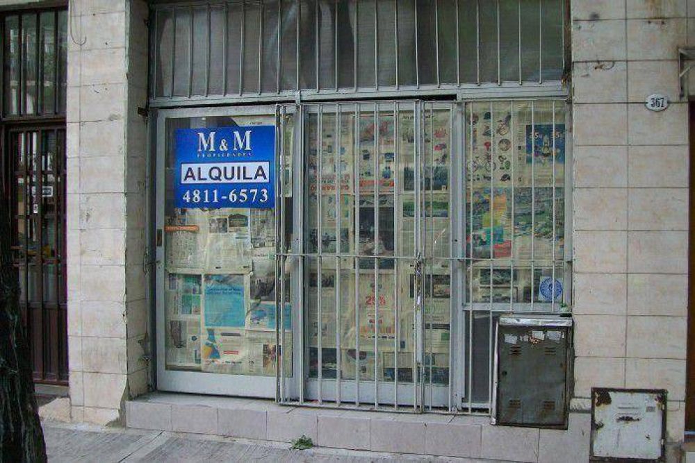 Contin�a creciendo el n�mero de locales vac�os en la Ciudad