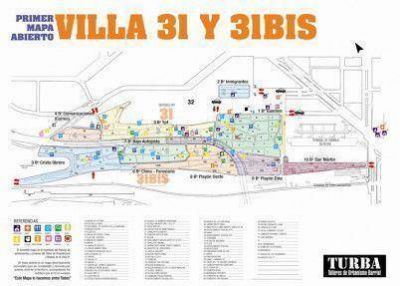 Crearon el primer �mapa abierto� de la Villa 31