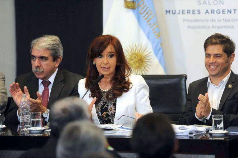 Cristina present� programas de incentivo al consumo y de ayuda para sectores vulnerables