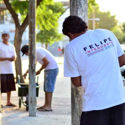 Felipe Alvarez propone una campa�a limpia y ecologica
