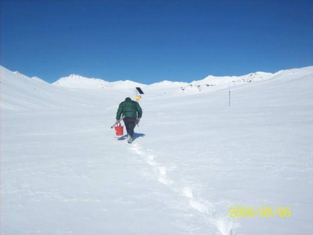 Cay� 30 cm de nieve en la cordillera, inusual en marzo