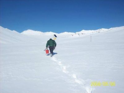 Cay� 30 cm de nieve en la cordillera, inusual en marzo