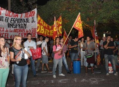 El Partido Obrero Formosa denunci� penalmente a Insfr�n por espionaje a dirigentes pol�ticos, sindicales y sociales