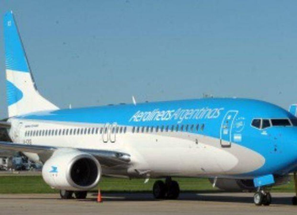 Aerolneas Argentinas: aseguran que sumarn un segundo vuelo a San Luis