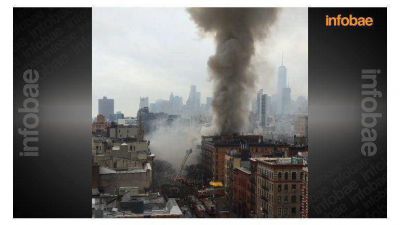 Explot� y colaps� un edificio en Nueva York: hay varios heridos