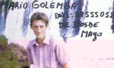 A siete a�os de la desaparici�n de Mario Golemba