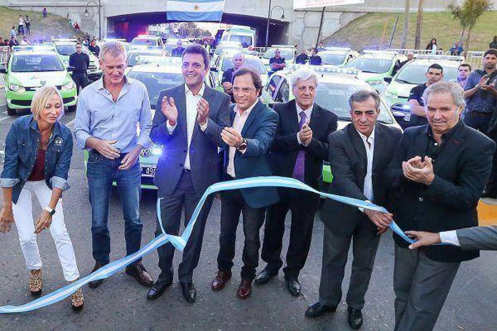 Massa y Andreotti inauguraron posta policial en San Fernando