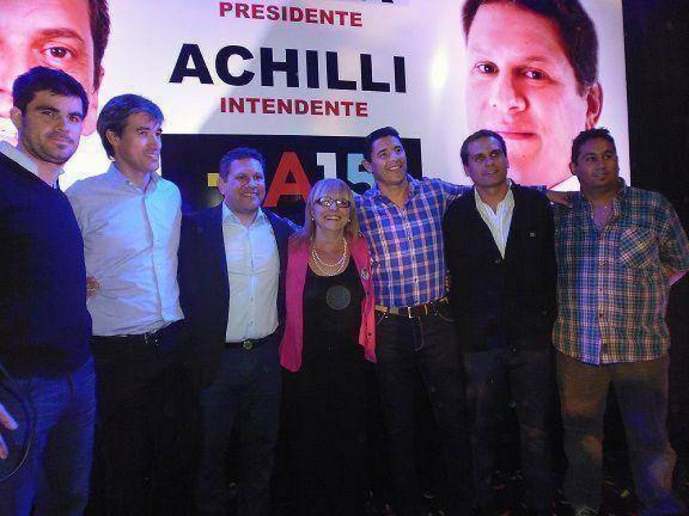 Diego Achilli lanz� candidatura a Intendente de Tres de Febrero