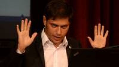 Kicillof: 