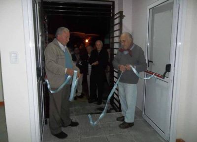 El nuevo sal�n social de Barrio Alegre
