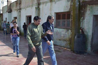 Oscar Castillo de campa�a por el interior provincial, con la mirada puesta en octubre
