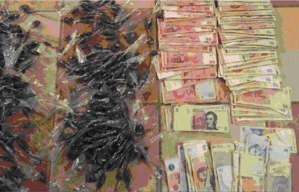 Secuestraron 25.000 dosis de paco en Villa Palito