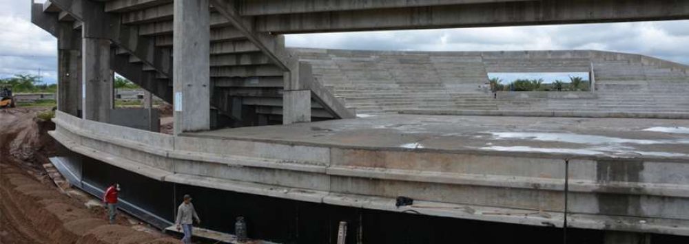 Obra del domo: Comienza la etapa para el montaje del techo