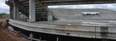 Obra del domo: Comienza la etapa para el montaje del techo