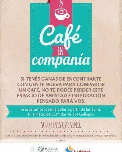Arranca �Caf� en compa��a�, impulsado por la Defensor�a del Pueblo 