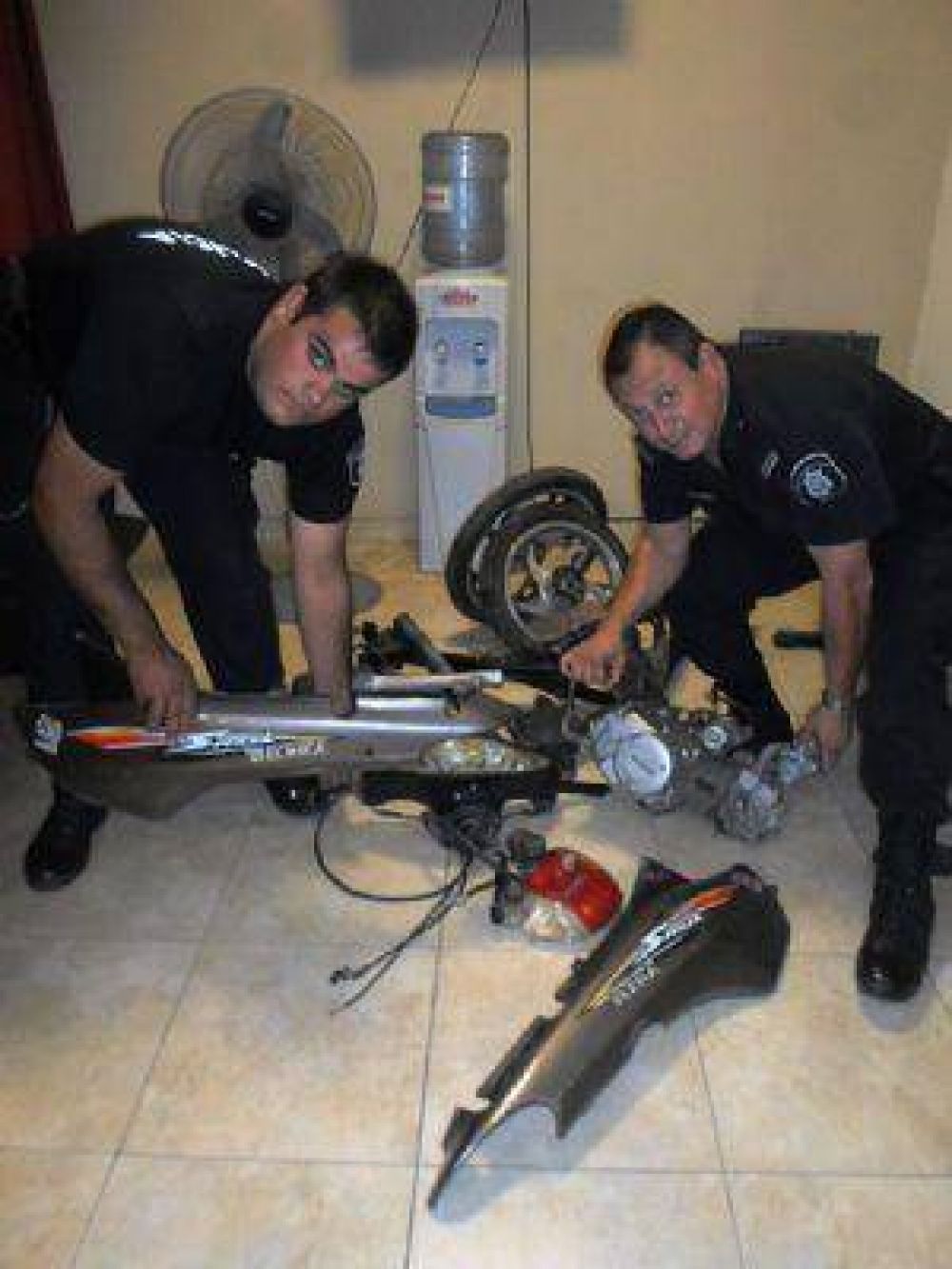 Se esclarece il�cito y se incauta motocicleta sustra�da