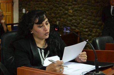 Legisladora del FCyS reclama el env�o de agua potable a Pom�n