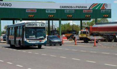 No se cobrar� ma�ana el peaje del puente Chaco-Corrientes