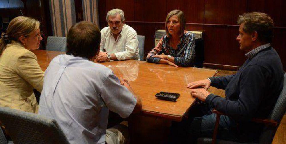El Intendente Pulti recibi� a la presidenta del Consejo de la Magistratura